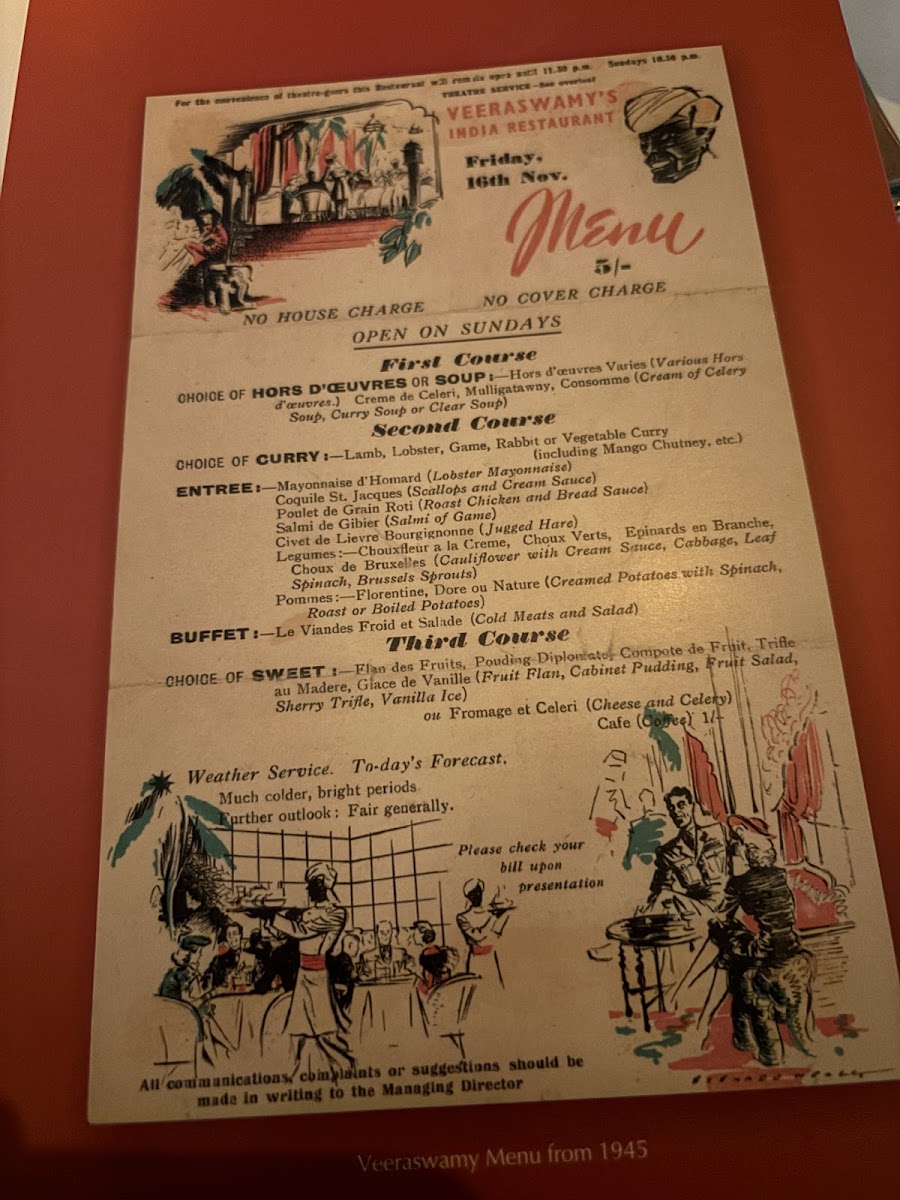 Menu Veeraswamy-7
